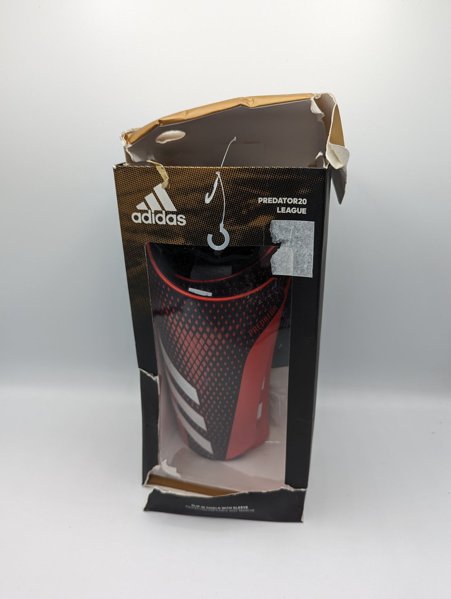 Adidas Predator 20 League Shin Pads - Adults - Black/Red