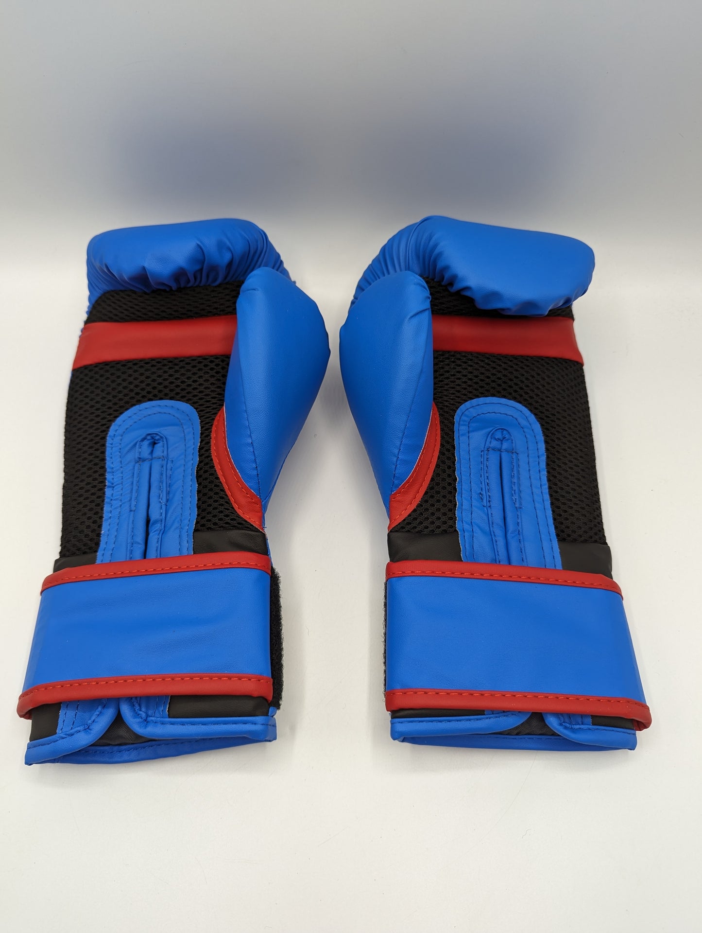 Everlast Pro Juniors Boxing Glove and Pad Set Junior - Blue/Red