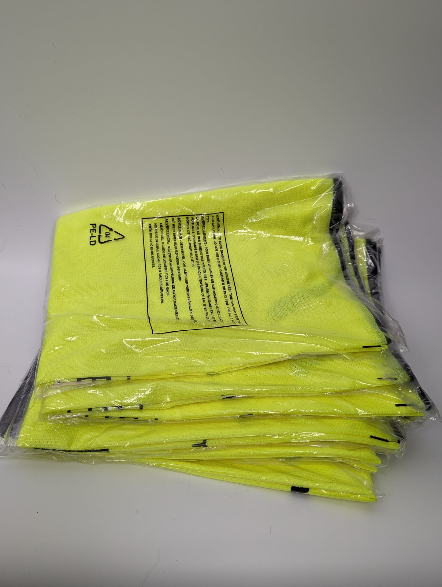 X10 Mitre Pro Training Bib Mens - Neon Yellow