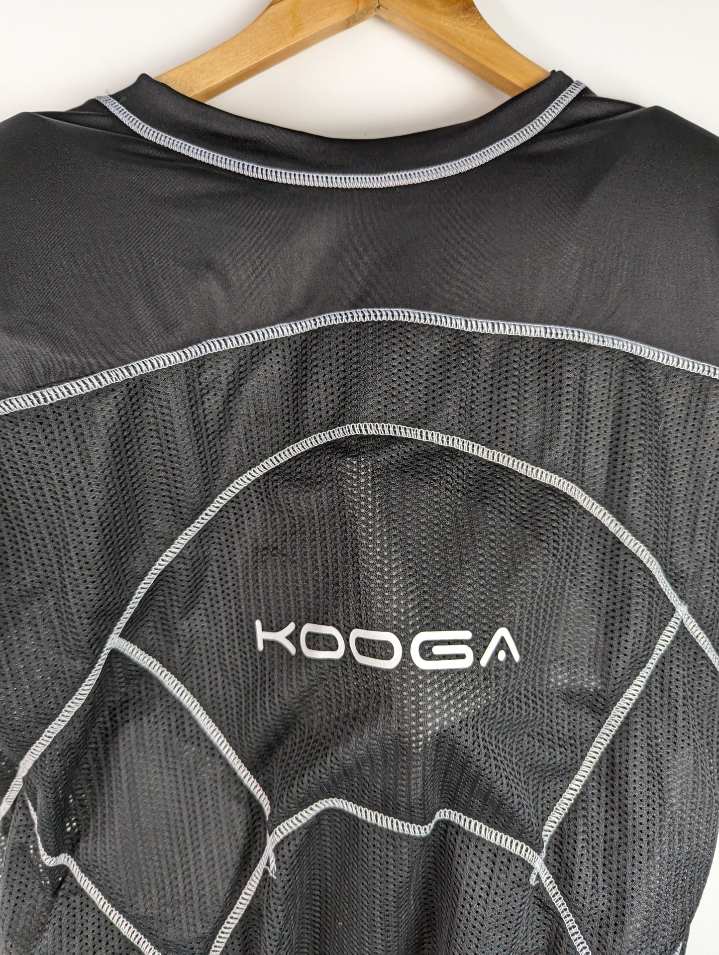 Kooga Protective Shoulder Pad Top - Boys- Black