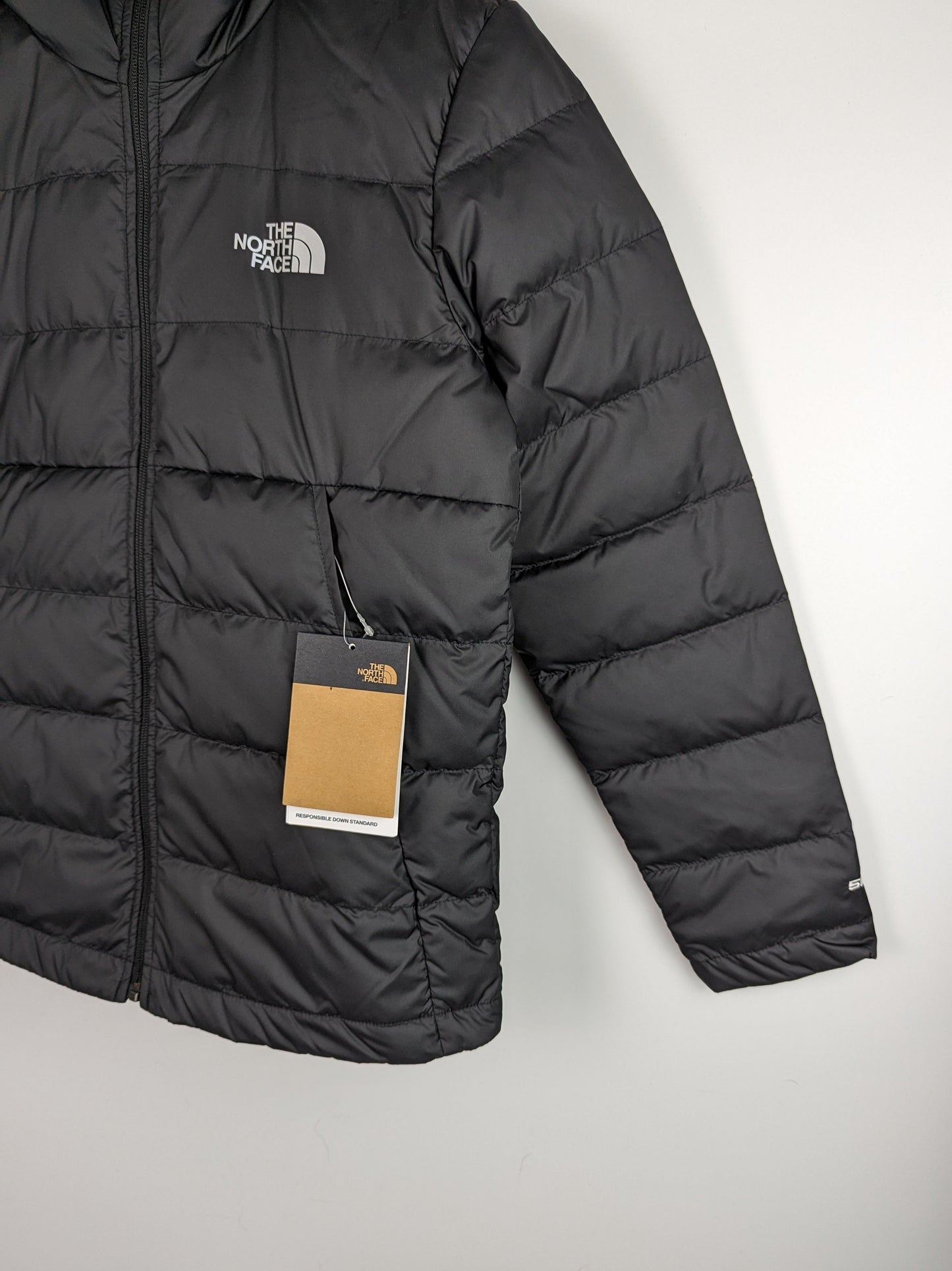 The North Face Boys Never Stop Down Jacket - Black