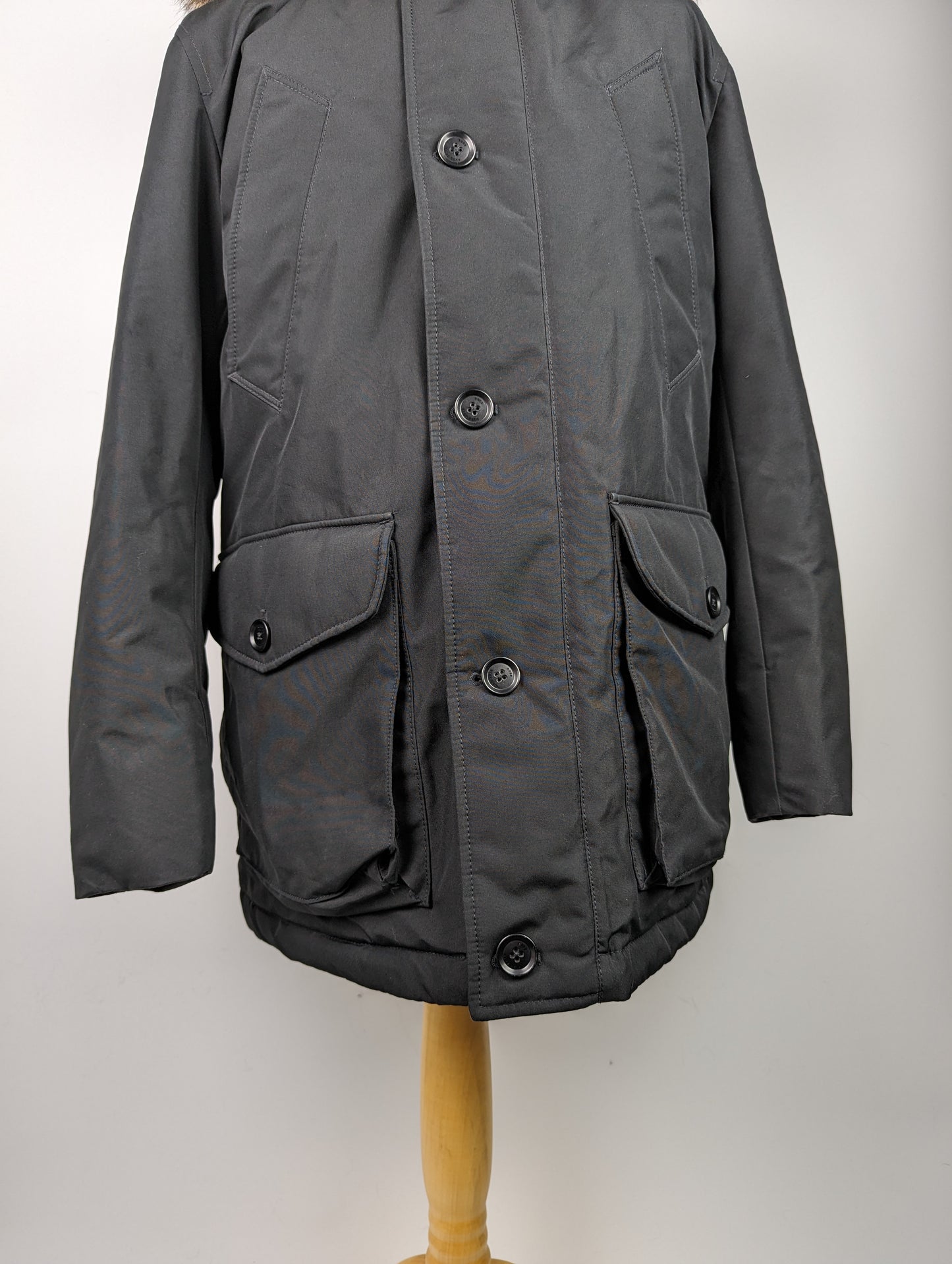 HUGO BOSS Down Filled Parka-  Black- Mens