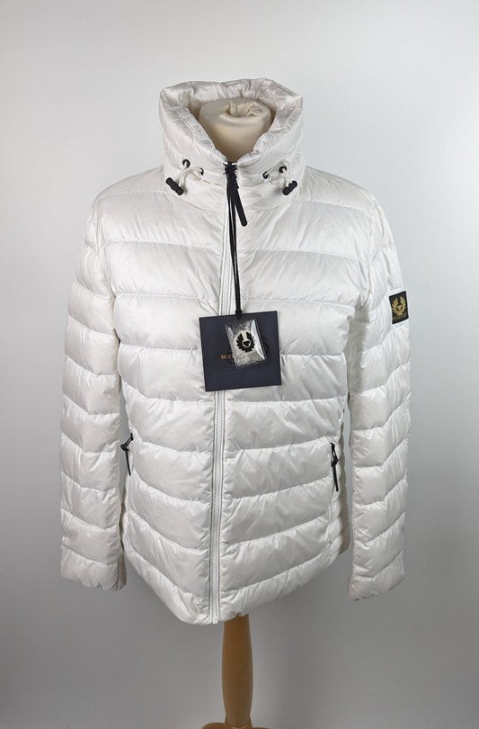 Belstaff Womens Padded Lift Jacket - White