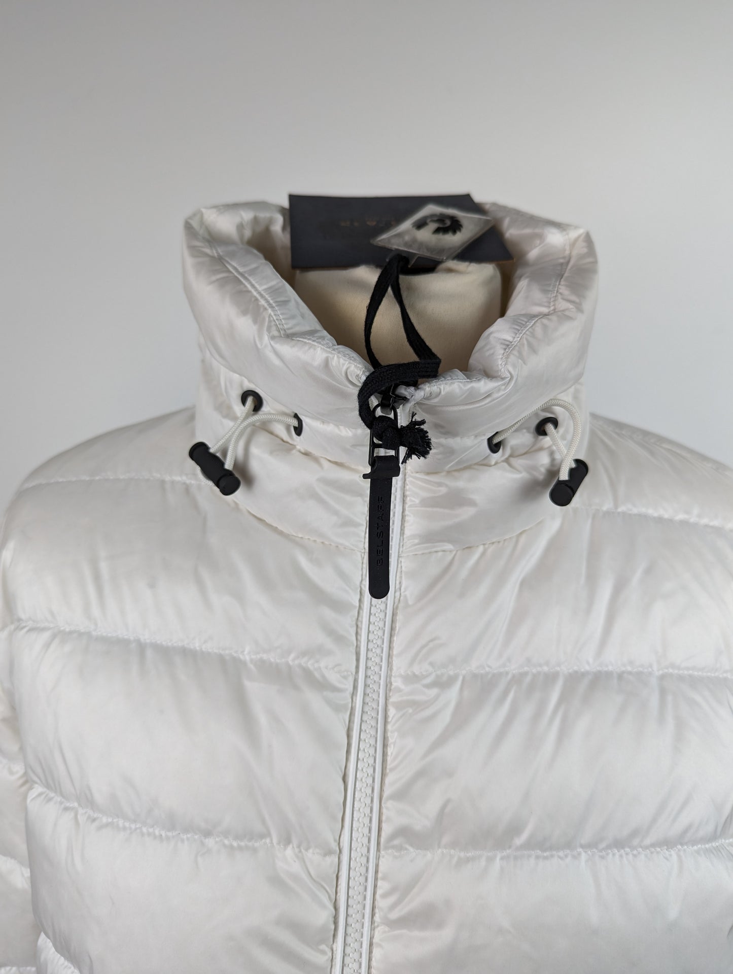 Belstaff Womens Padded Lift Jacket - White