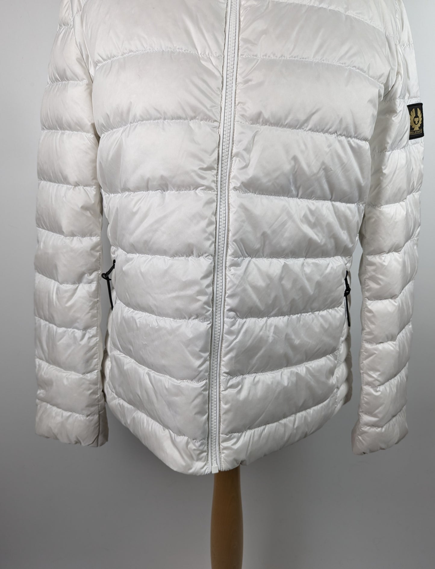 Belstaff Womens Padded Lift Jacket - White