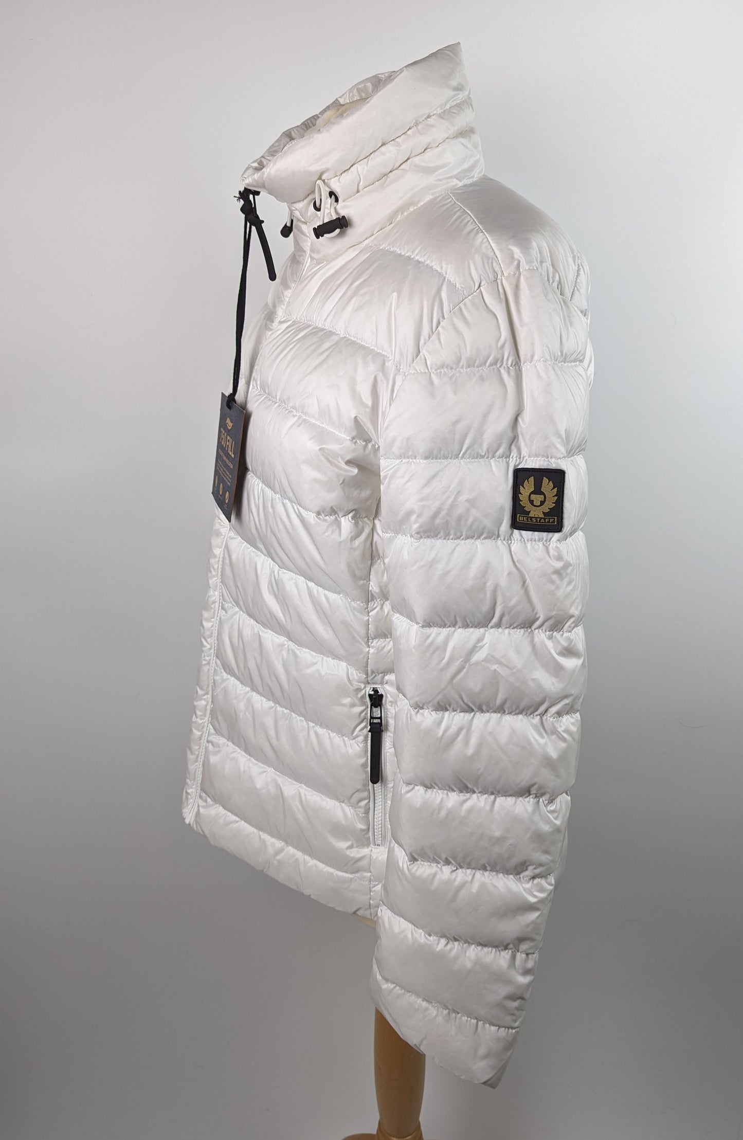 Belstaff Womens Padded Lift Jacket - White