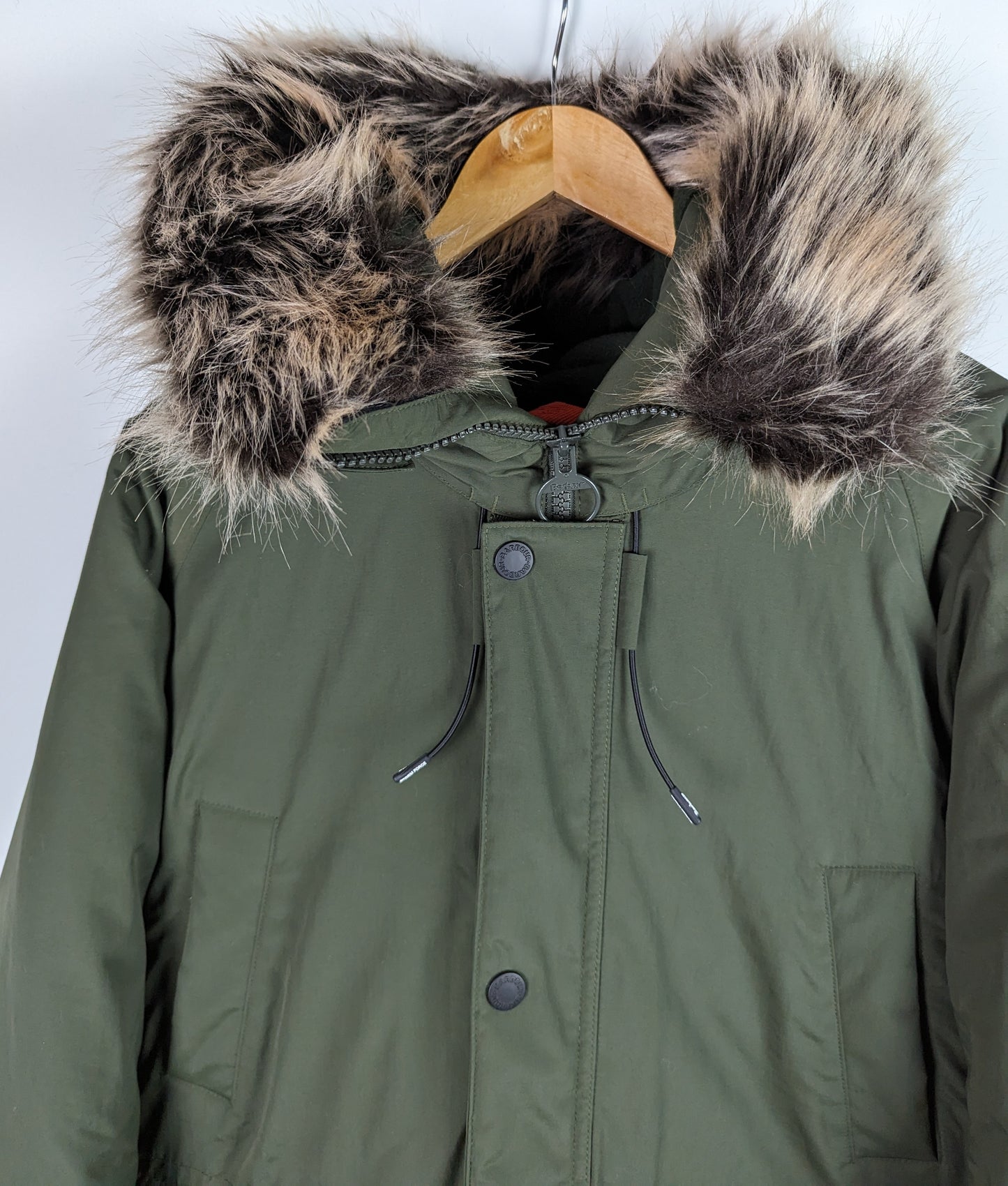 BARBOUR Mens Gustnado Parka Coat - Green