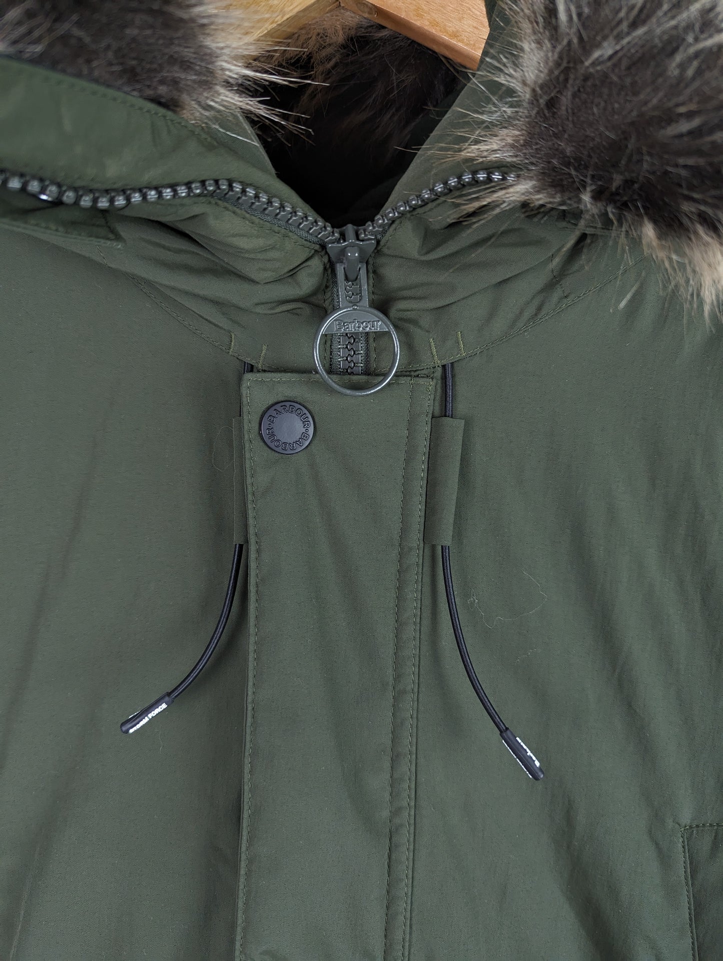 BARBOUR Mens Gustnado Parka Coat - Green