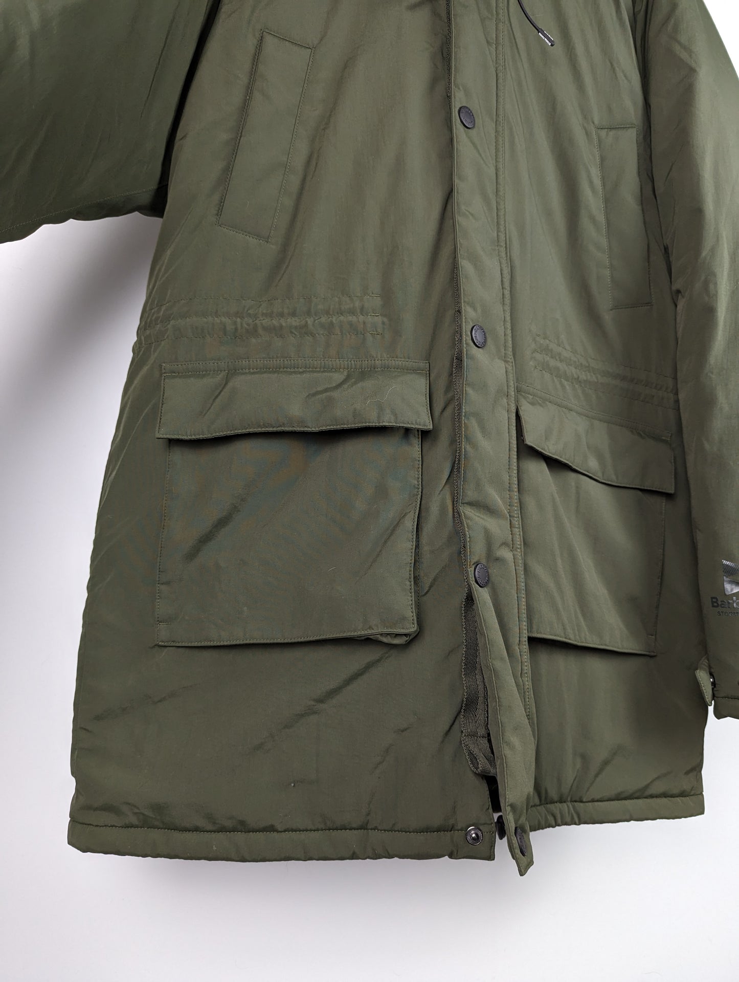 BARBOUR Mens Gustnado Parka Coat - Green