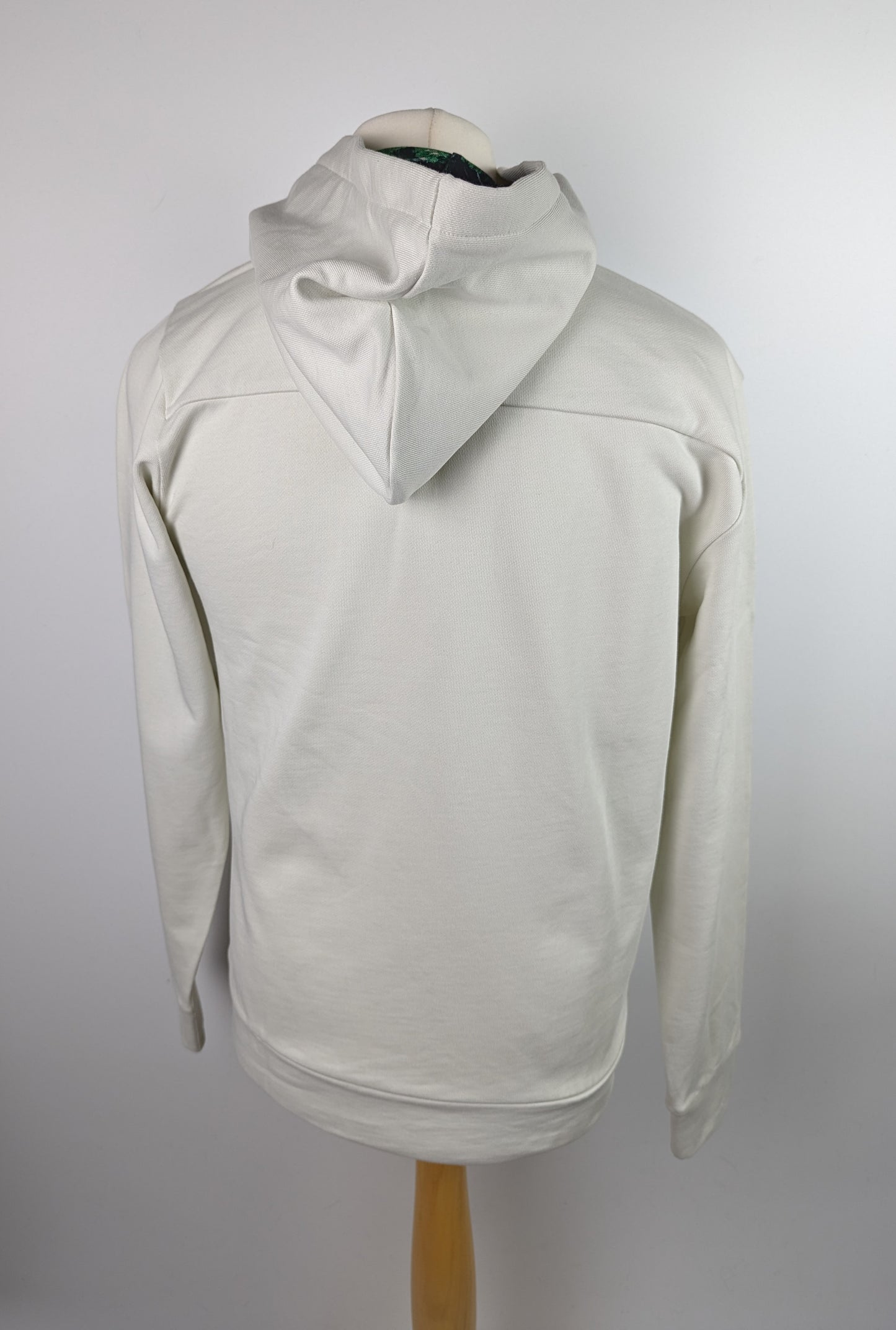 HUGO BOSS Mens WFree Hoodie - Off White