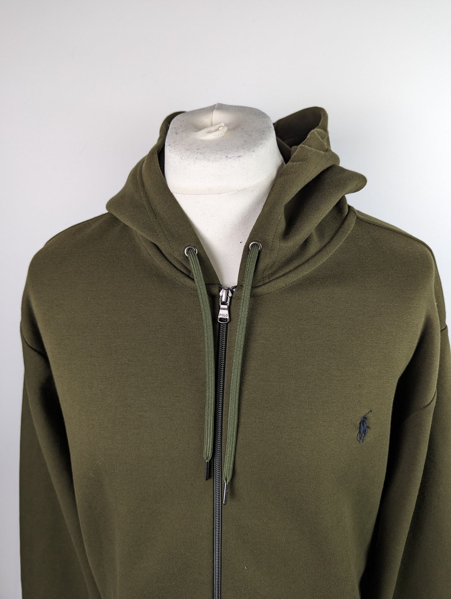 POLO RALPH LAUREN Double-Knit Tech Full-Zip Hoodie - Green