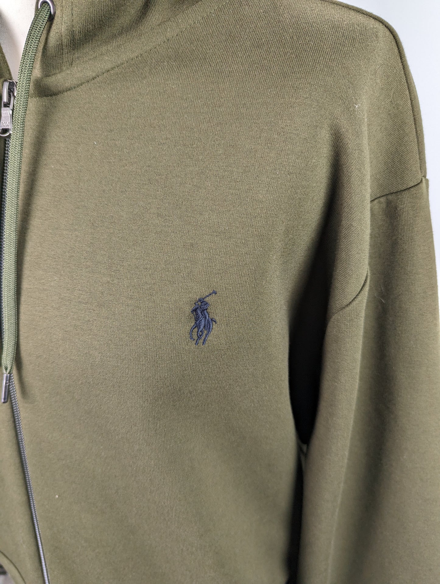 POLO RALPH LAUREN Double-Knit Tech Full-Zip Hoodie - Green