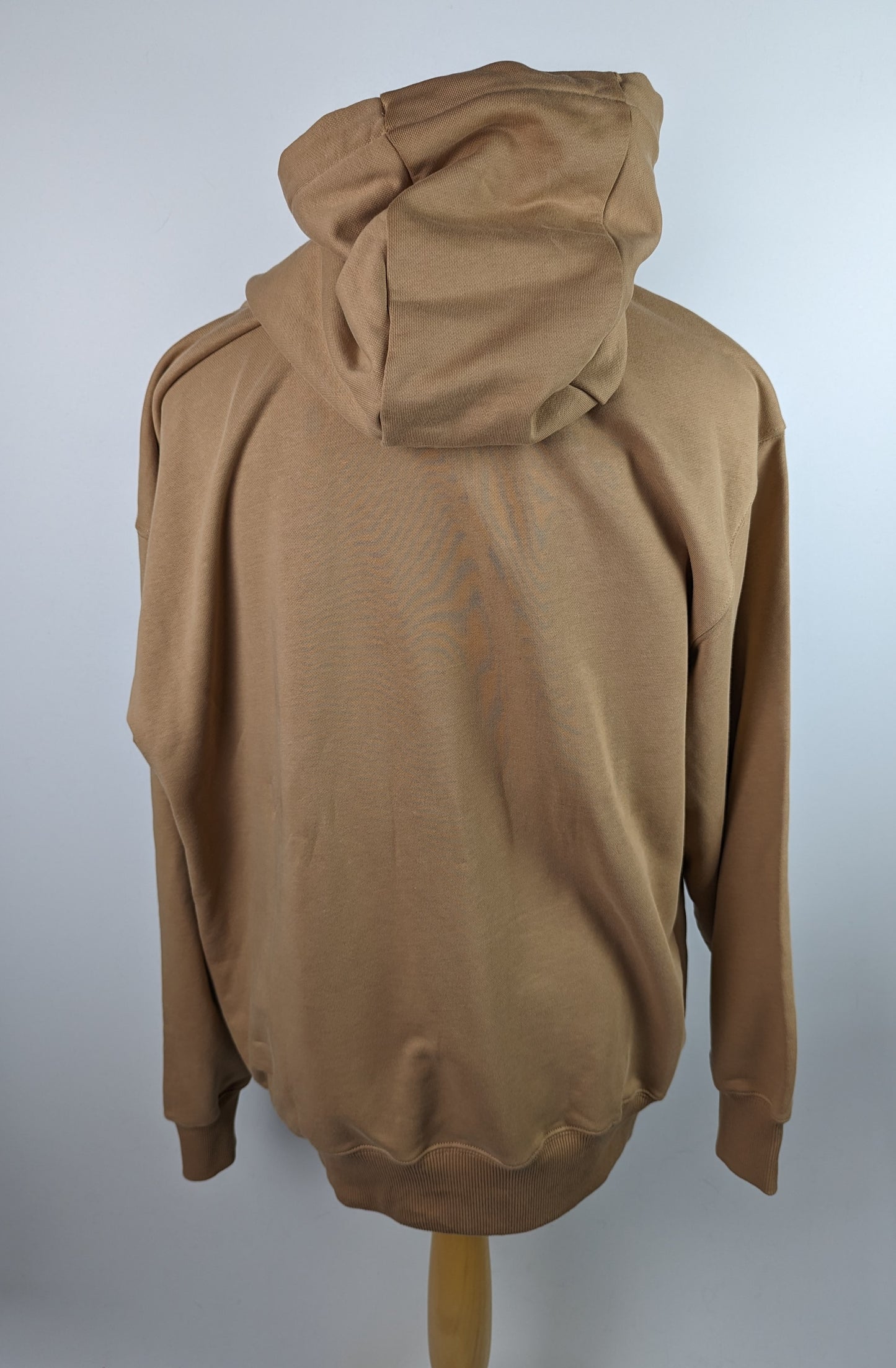 BOSS Mens Organic Cotton Hoodie - Beige