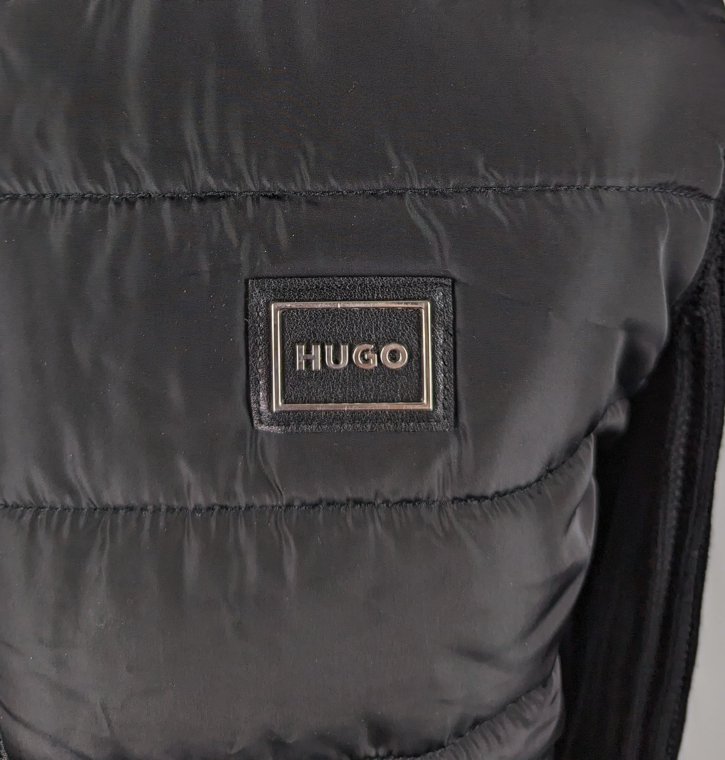 HUGO Mens Scabro Summer Jacket - Black