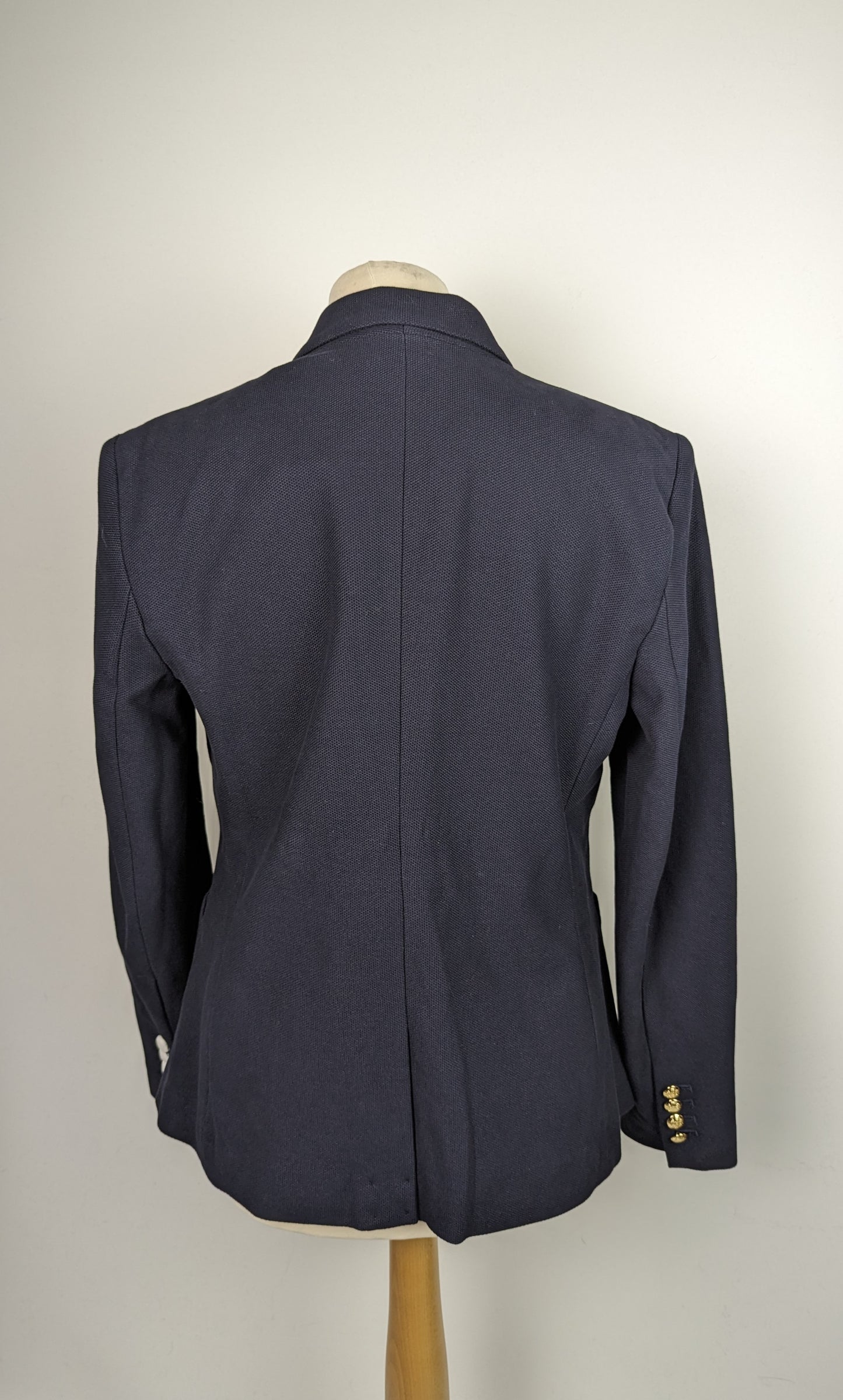 LAUREN BY RALPH LAUREN Womens Anfisa Blazer - Navy Blue