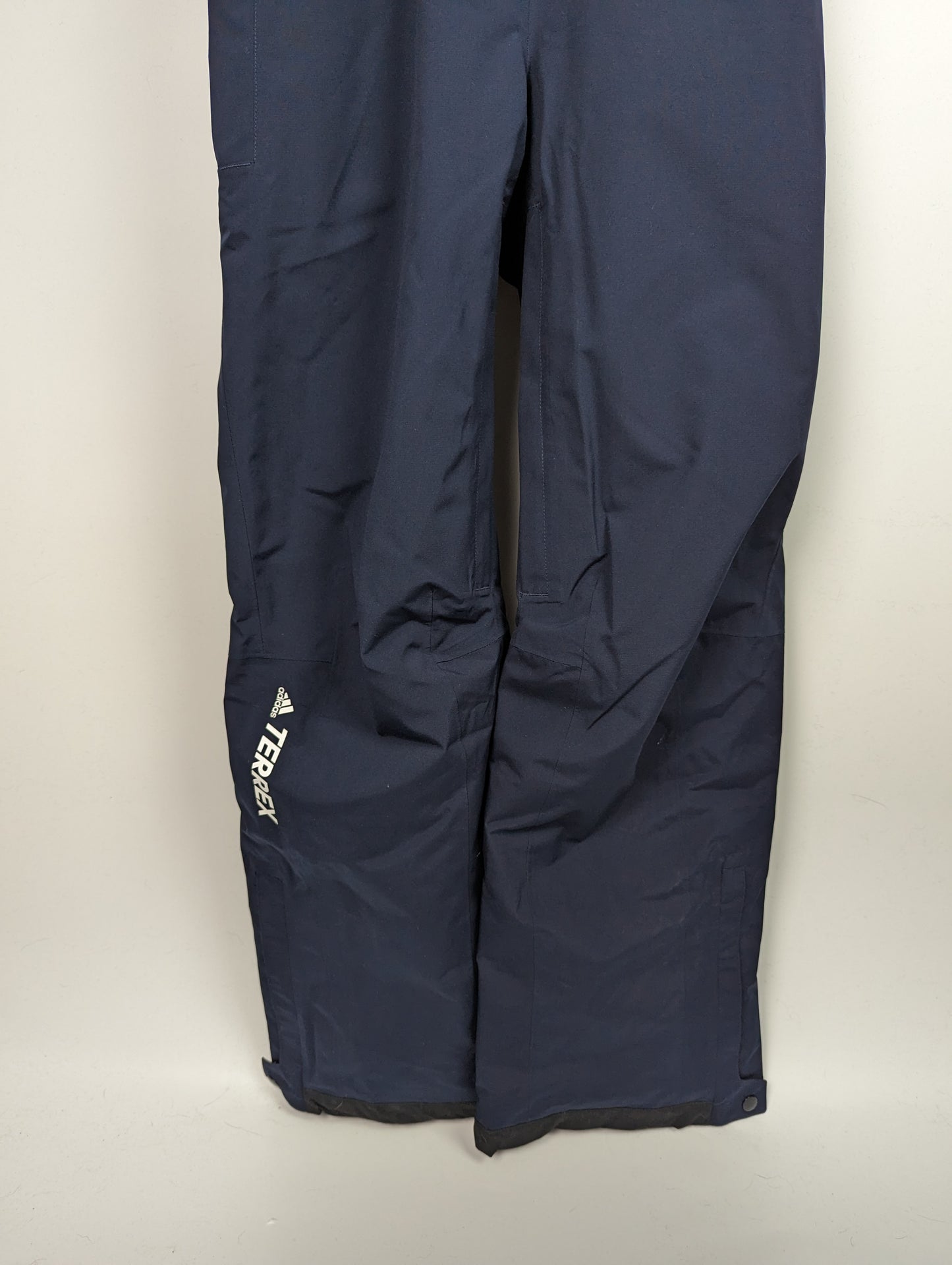 Adidas Womens Resort Two-Layer Insulated Bib Pants - Blue