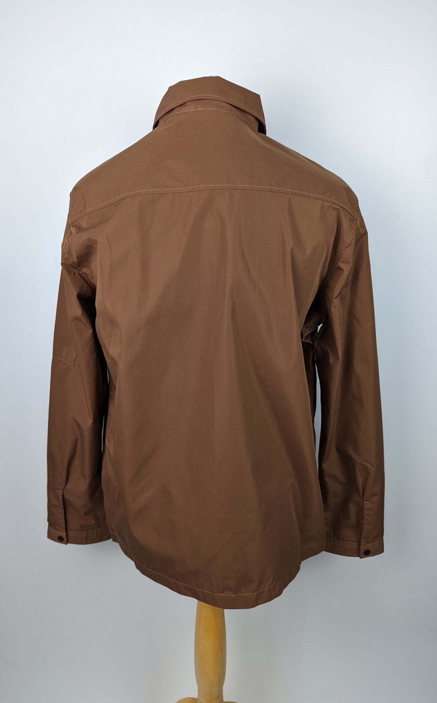 HUGO Mens Emmond Overshirt - Rust/Copper