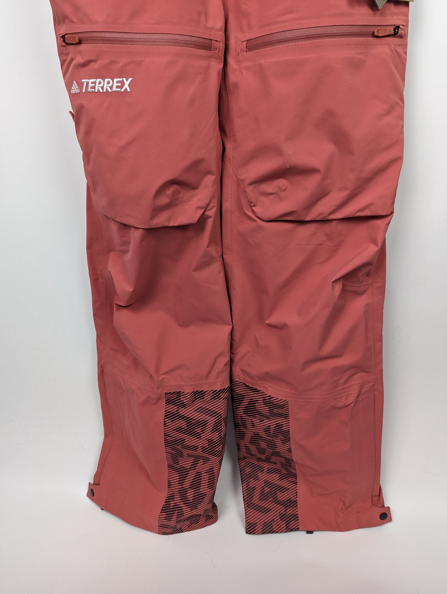 Adidas Womens Resort Two-Layer Insulated Bib Pants - Pink