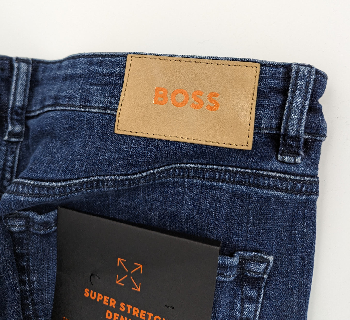 BOSS Mens Maine Regular Jeans - Blue