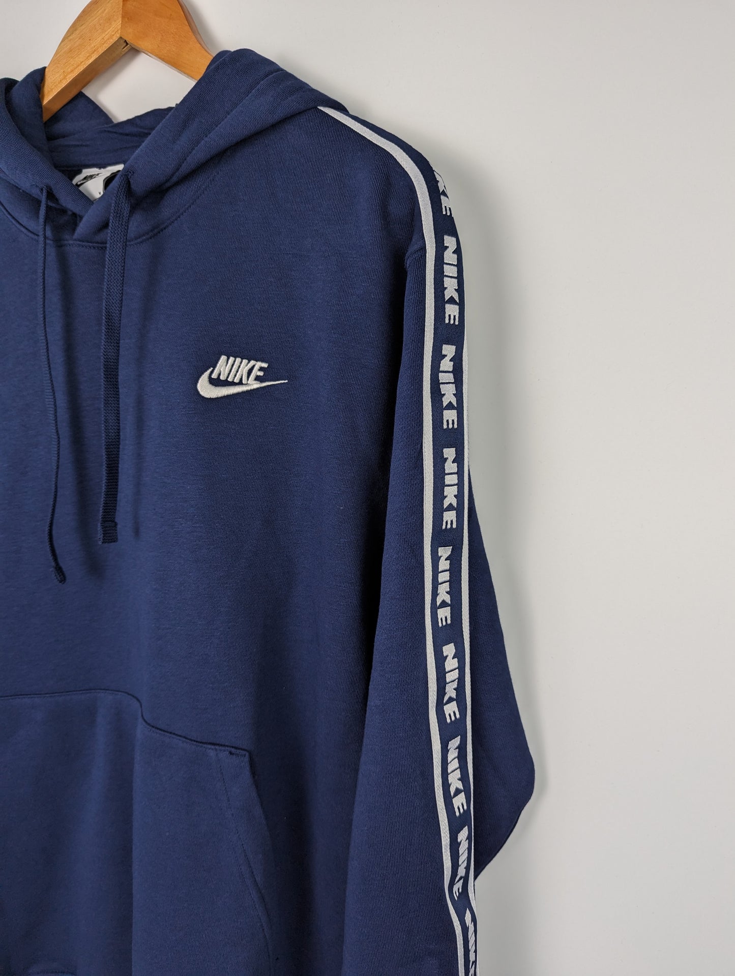 Nike Club Fleece Men's Graphic Hooded Tracksuit - Blue