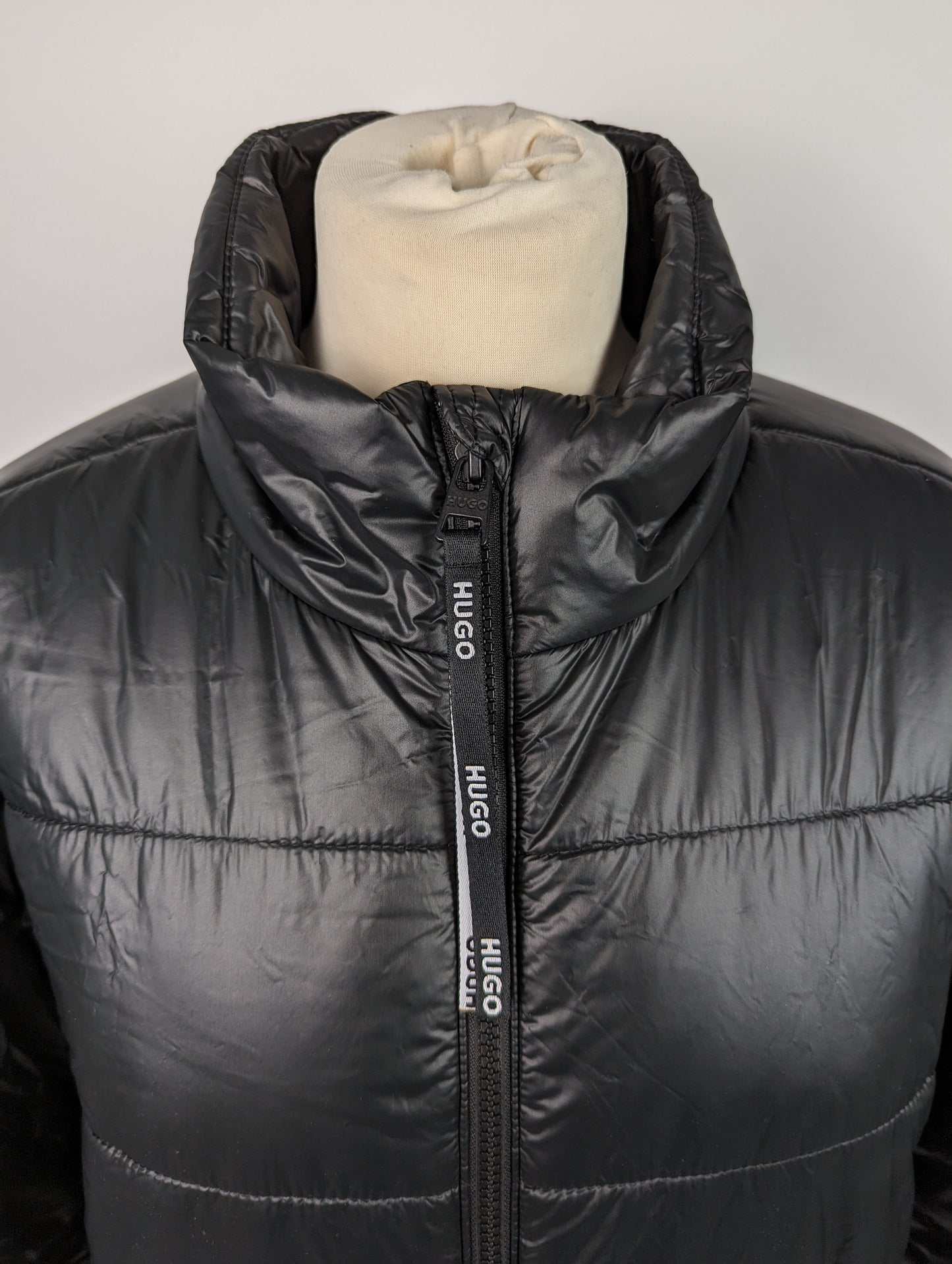 HUGO Fantoma Womens Puffer Coat - Black