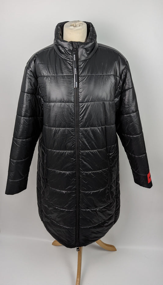 HUGO Fantoma Womens Puffer Coat - Black