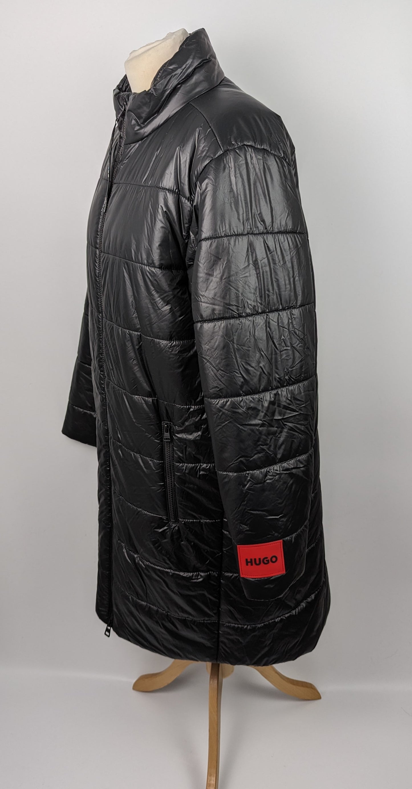 HUGO Fantoma Womens Puffer Coat - Black