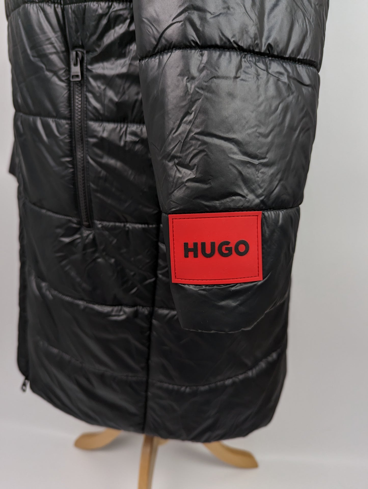 HUGO Fantoma Womens Puffer Coat - Black