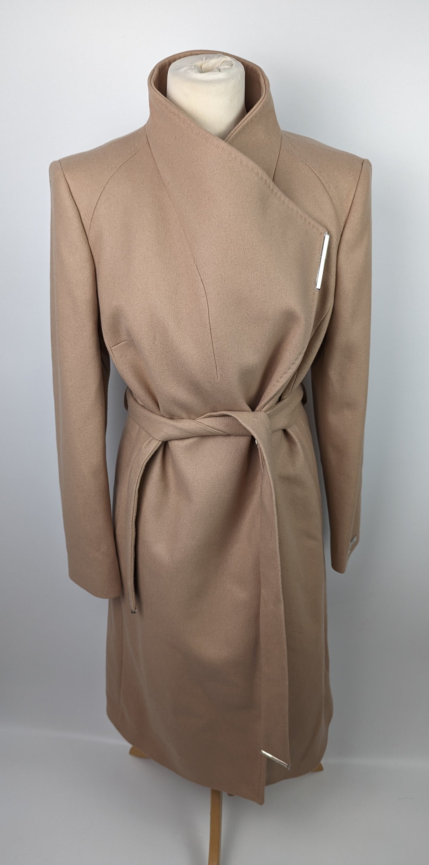 Ted Baker Womens Rose Wool Jacket - Camel