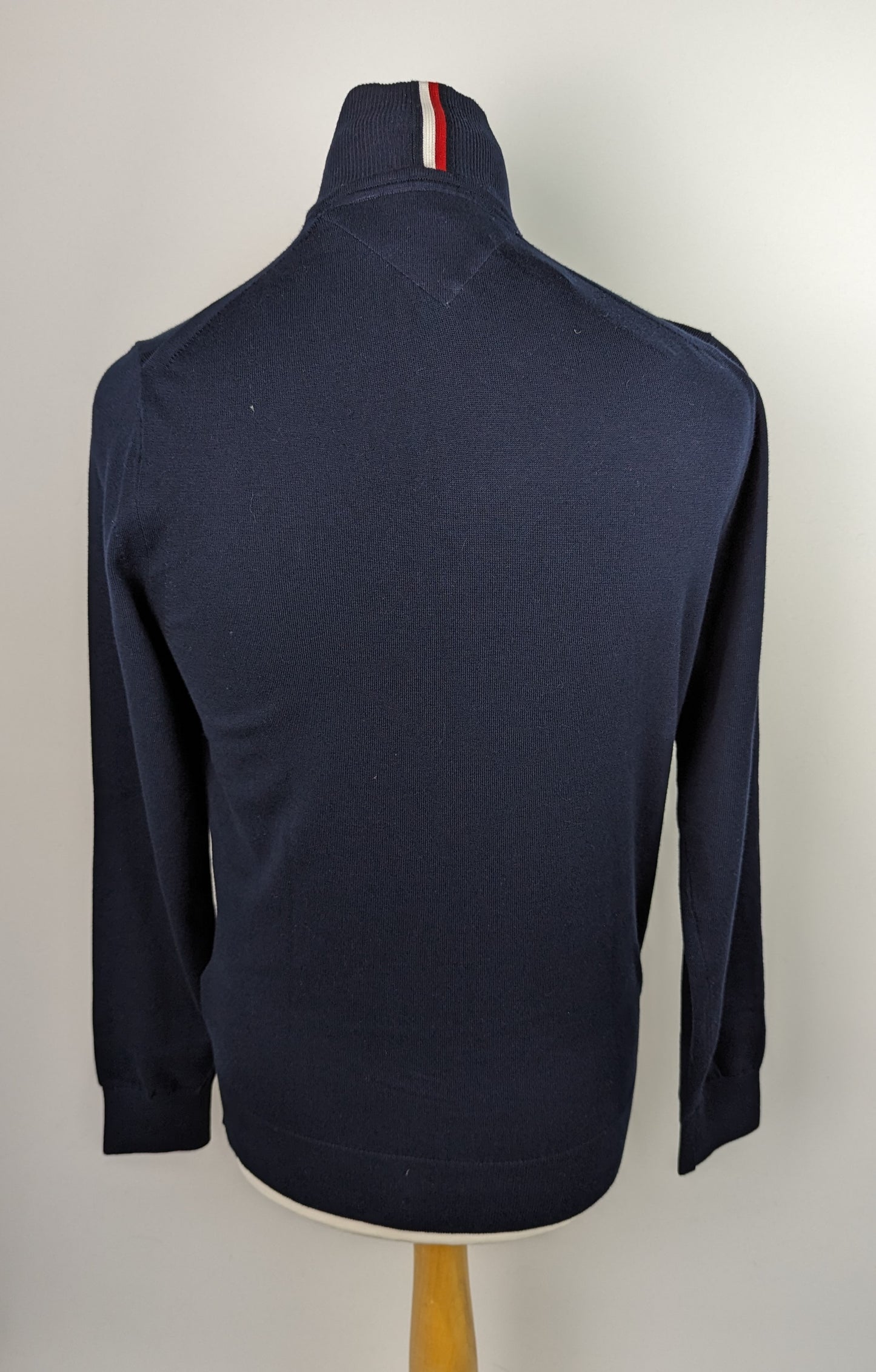 Tommy Hilfiger 1985 Half Zip Jumper- Navy Blue