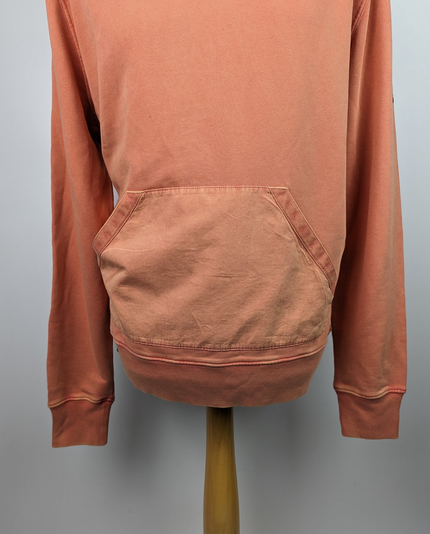 PAUL SMITH Mens Sleeve Happy Hoodie - Orange