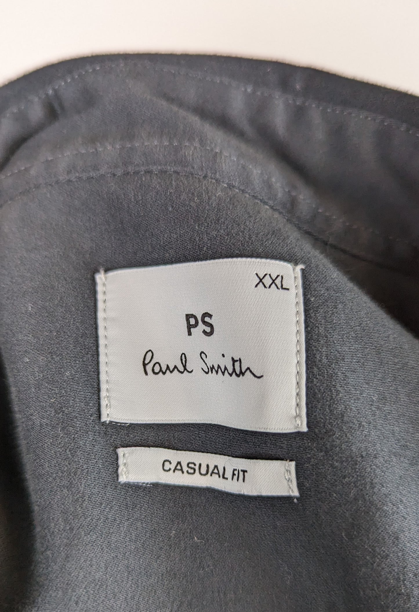 PS PAUL SMITH Casual Pocket Shirt - Grey/Blue