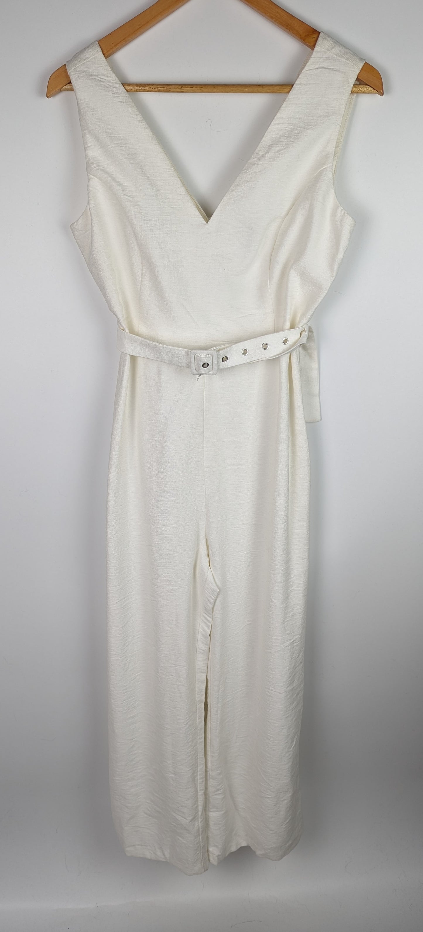 BARDOT Womens Cut Out Jumpsuit - Ivory