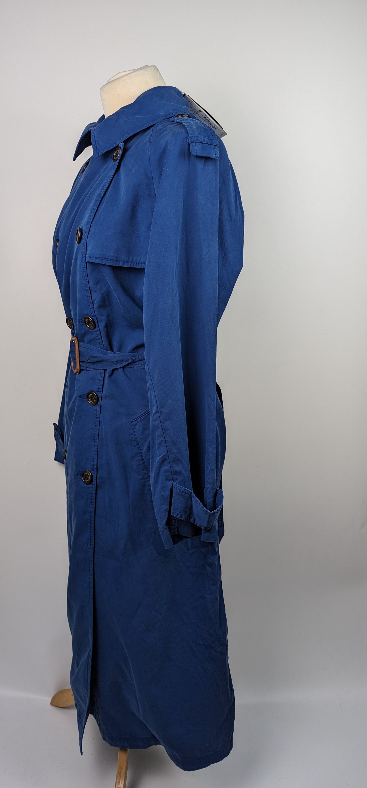 RALPH LAUREN Faustino Trench Coat - Indigo