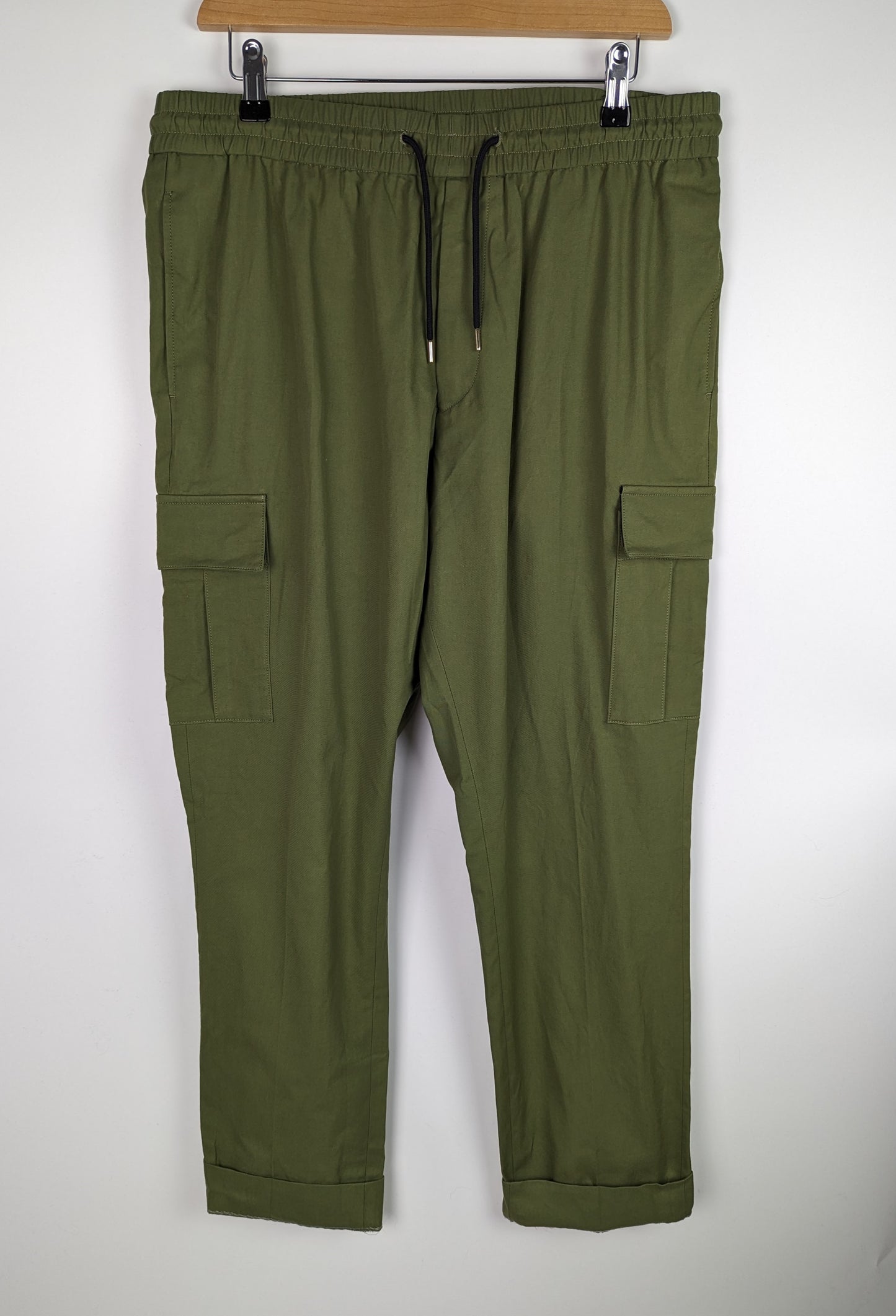 PAUL SMITH Mens Combat Cargo Trousers - green