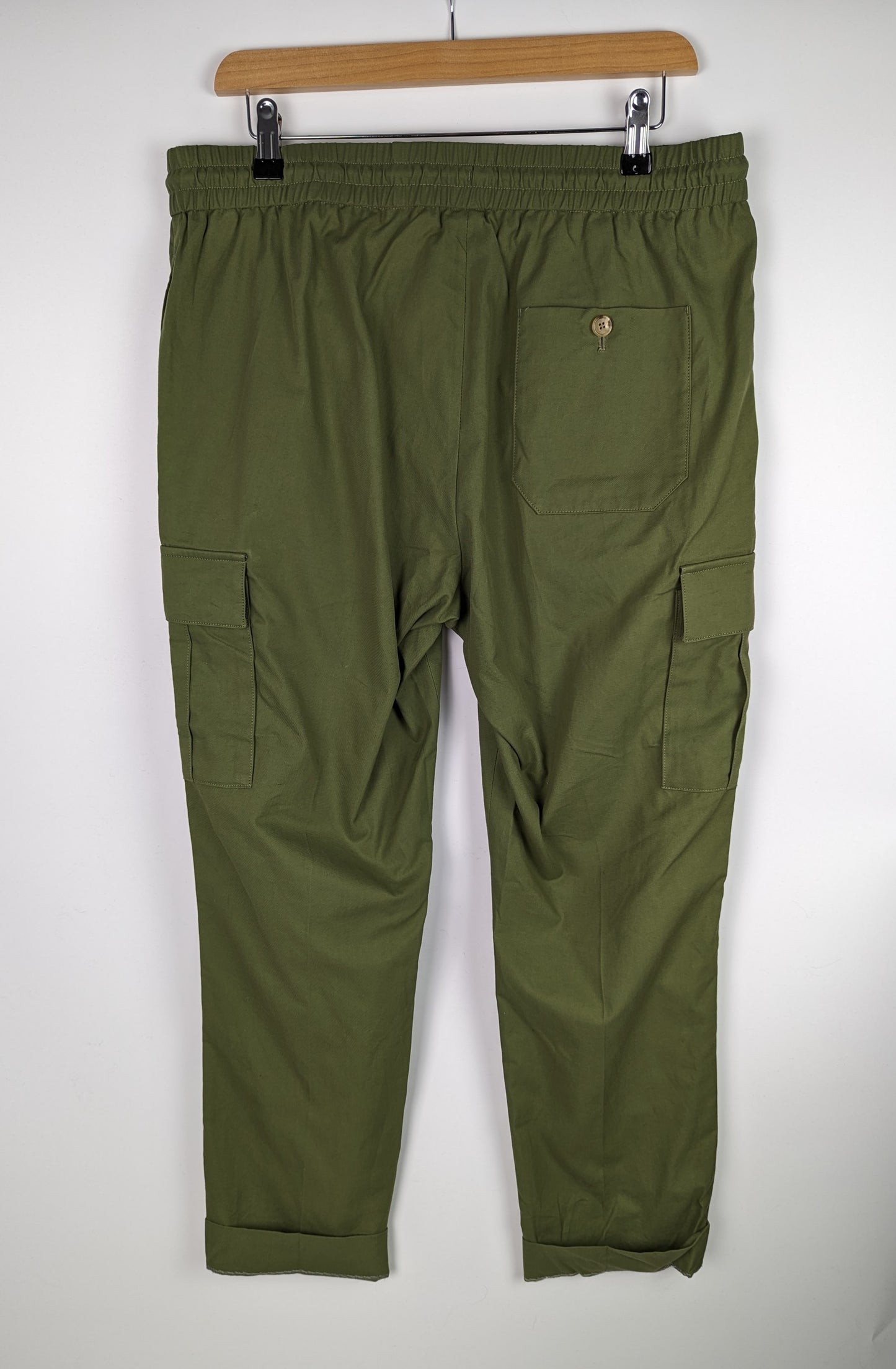 PAUL SMITH Mens Combat Cargo Trousers - green