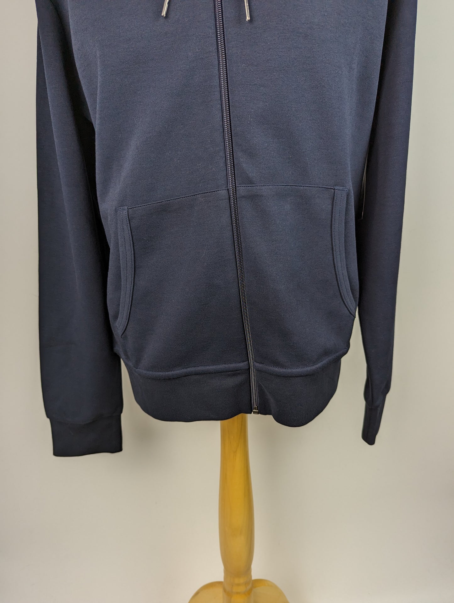 POLO RALPH LAUREN Double-Knit Tech Full-Zip Hoodie - Navy Blue