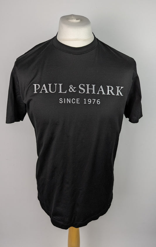 PAUL & SHARK Logo T-Shirt - Black