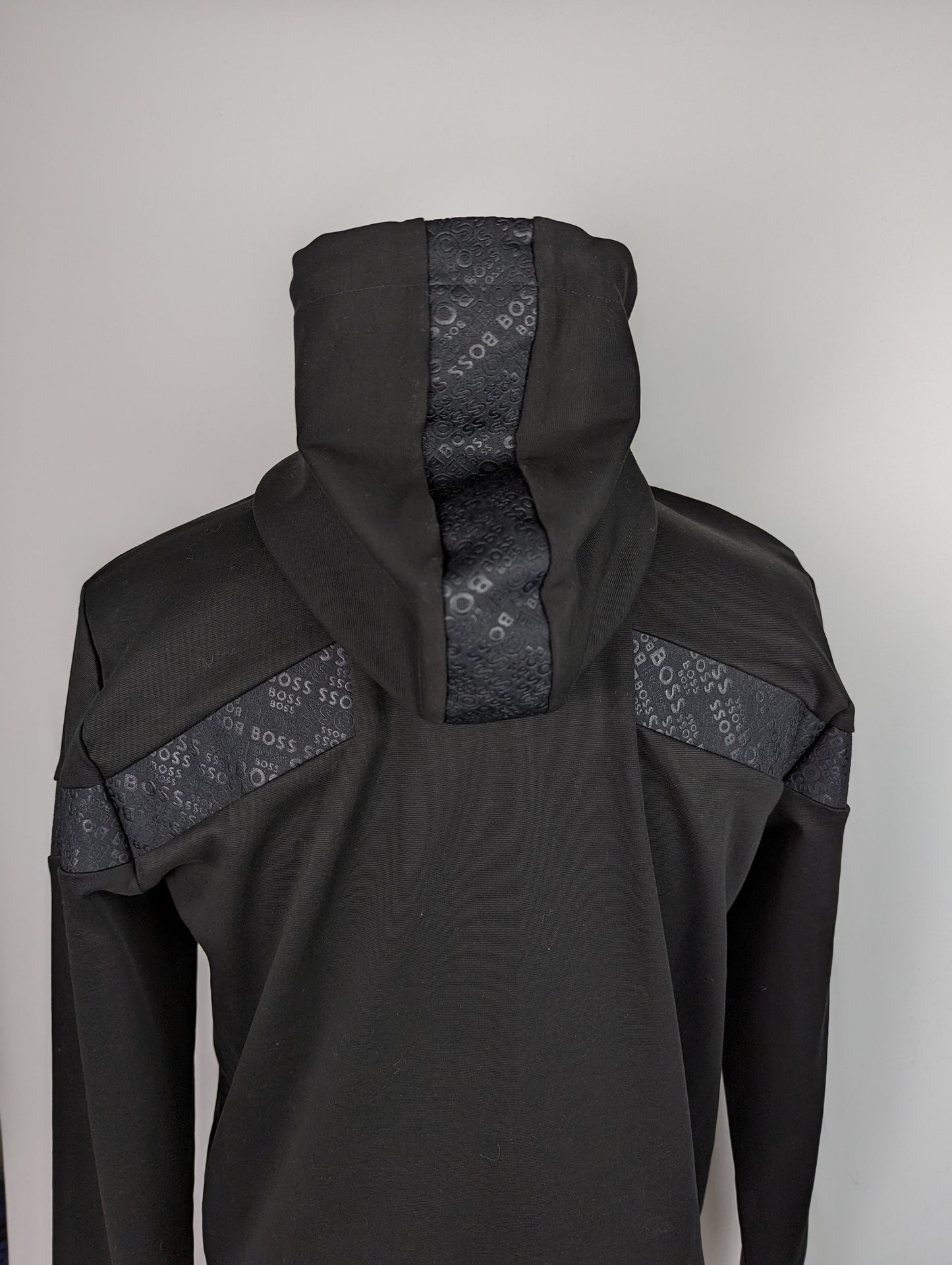 BOSS Mens Saggy Mirror Hoodie - Black