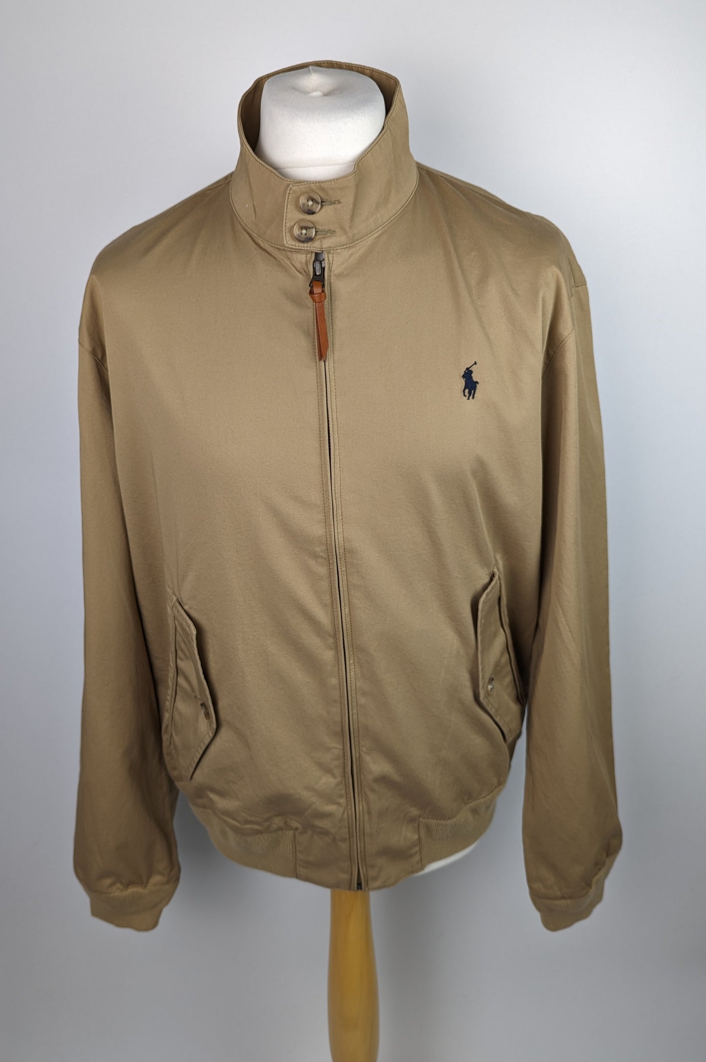 POLO RALPH LAUREN Mens Windbreak Line Jacket - Tan