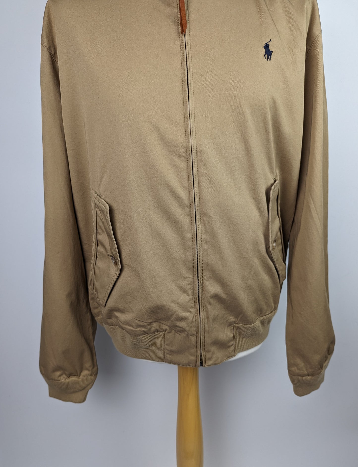 POLO RALPH LAUREN Mens Windbreak Line Jacket - Tan