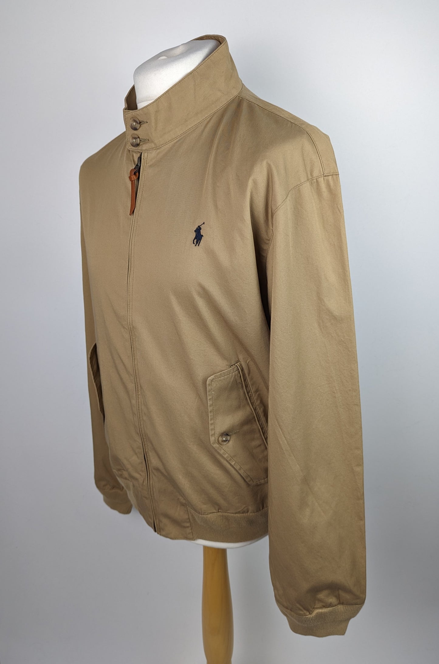 POLO RALPH LAUREN Mens Windbreak Line Jacket - Tan