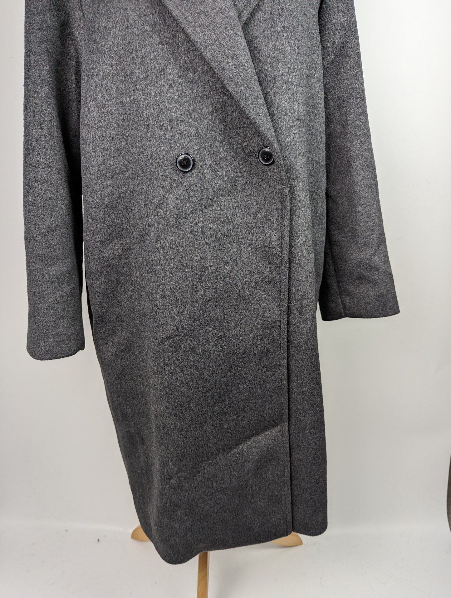 TOMMY HILFIGER Womens Wool Blend Coat - grey