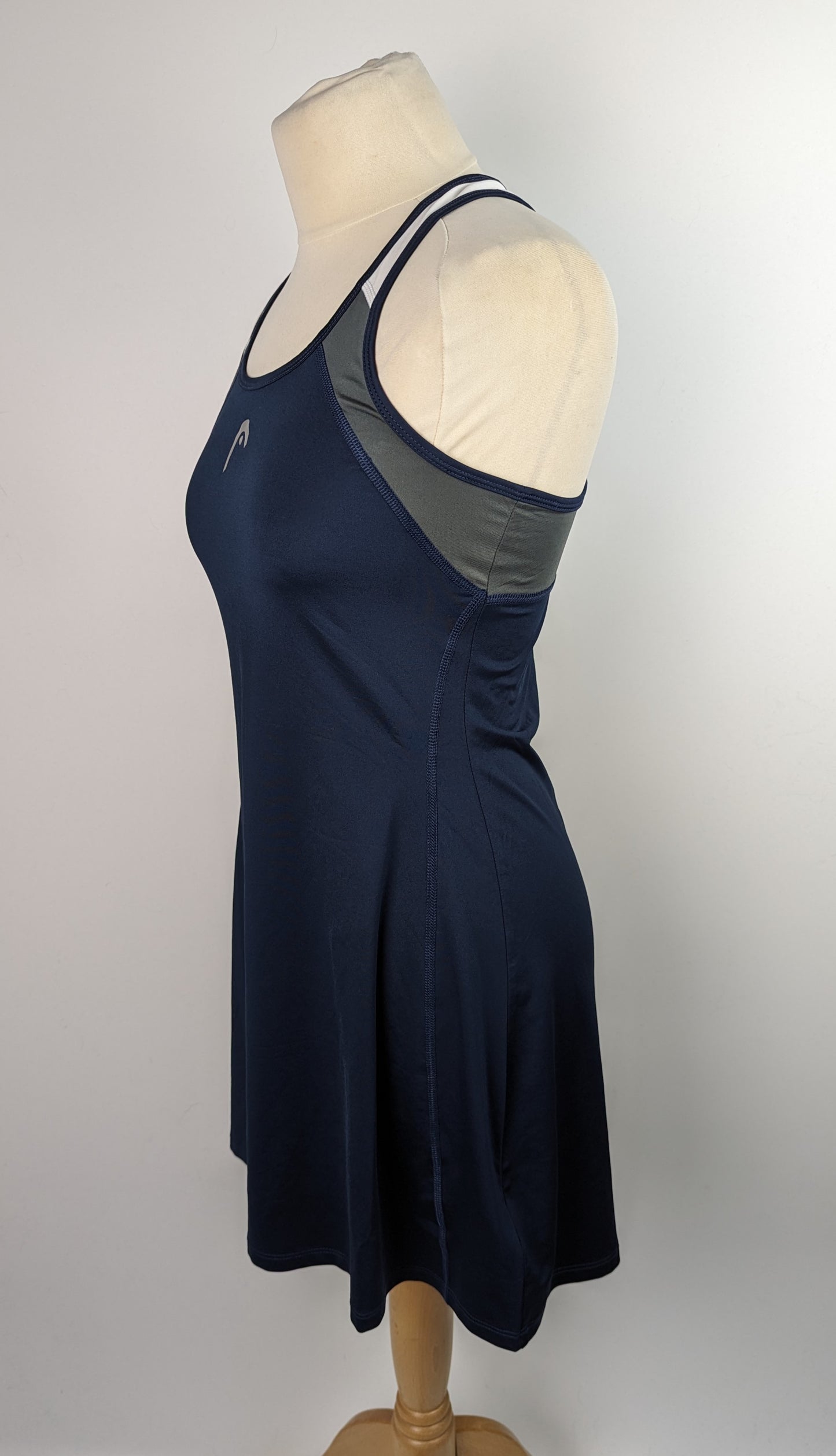 HEAD Club Dress & Shorts Tennis Dress - Blue