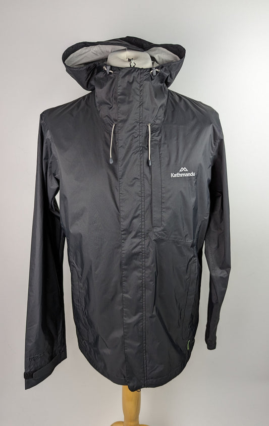 KATHMANDU Mens Trailhead Waterproof & Breathable Rain Jacket- Black