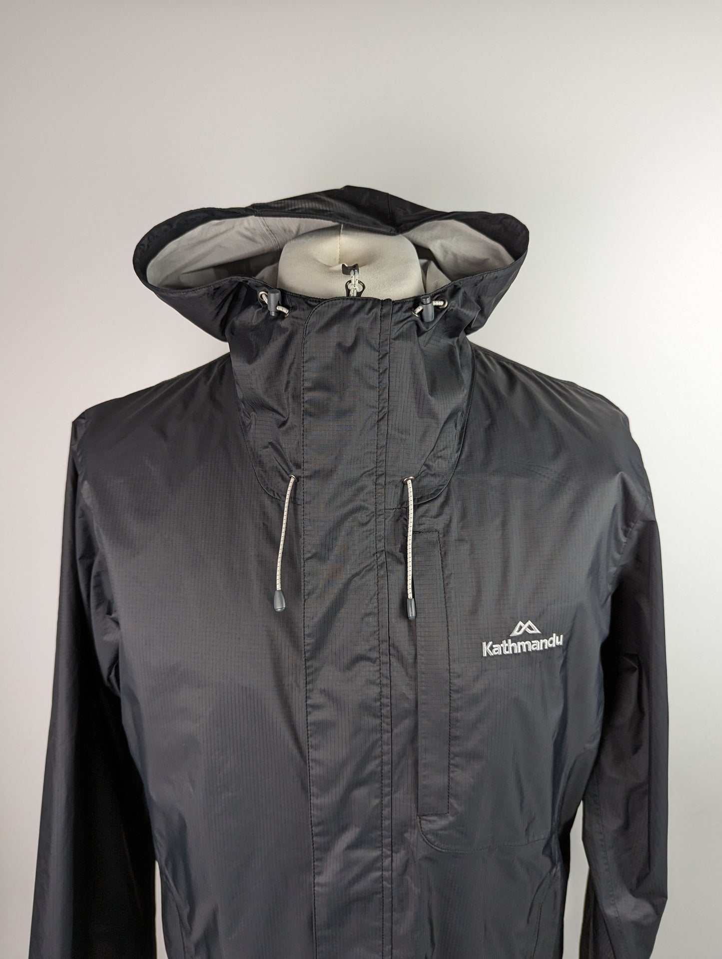 KATHMANDU Mens Trailhead Waterproof & Breathable Rain Jacket- Black