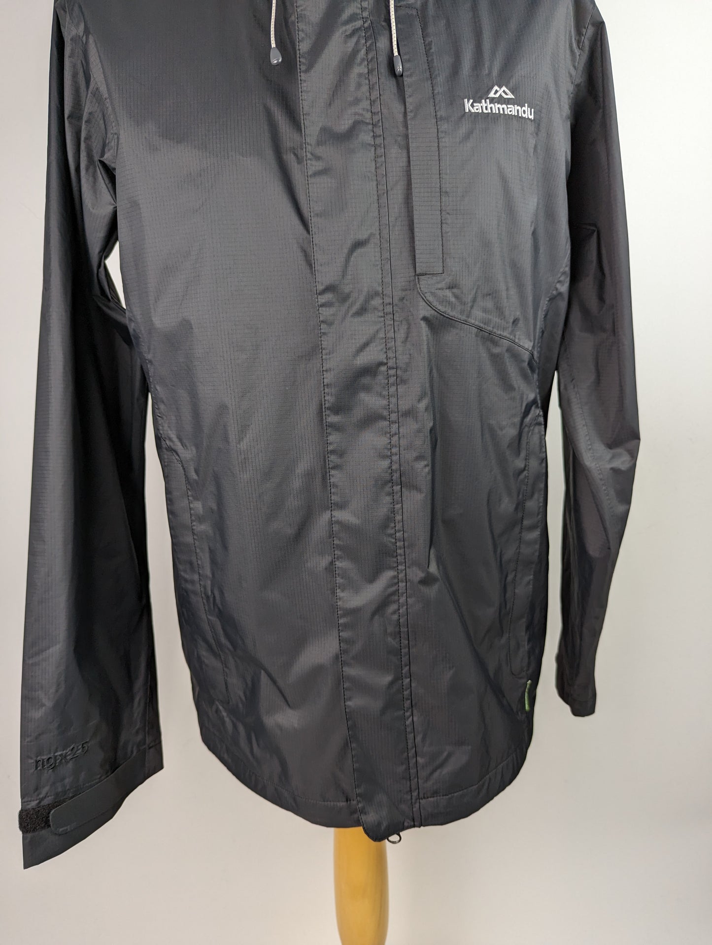 KATHMANDU Mens Trailhead Waterproof & Breathable Rain Jacket- Black