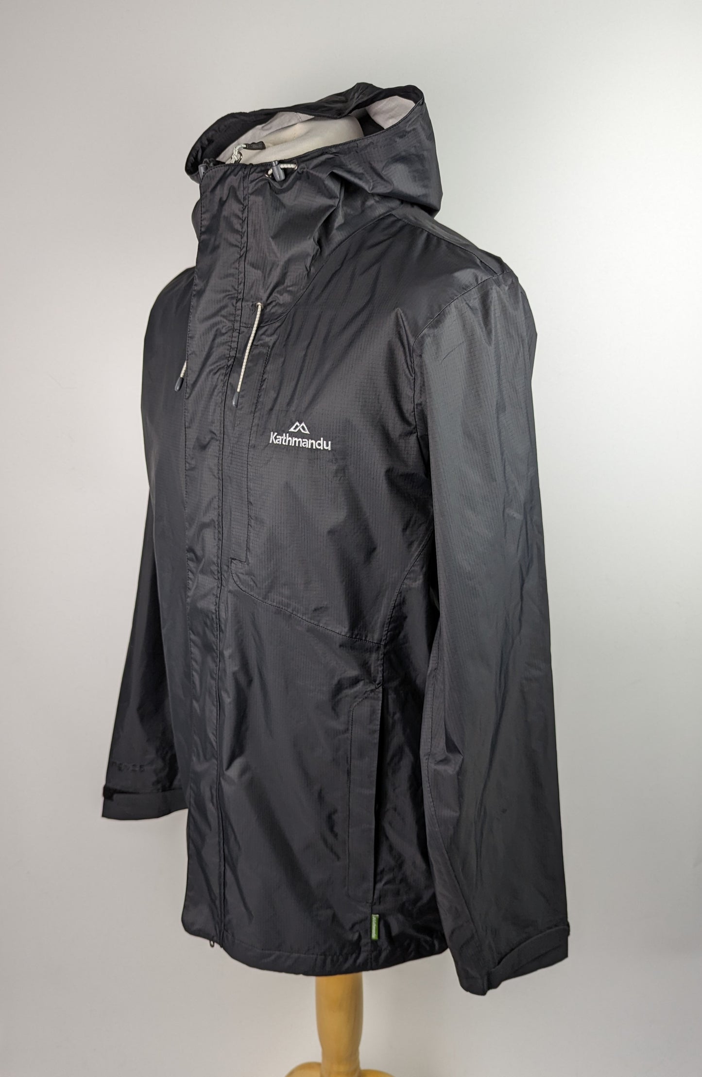 KATHMANDU Mens Trailhead Waterproof & Breathable Rain Jacket- Black