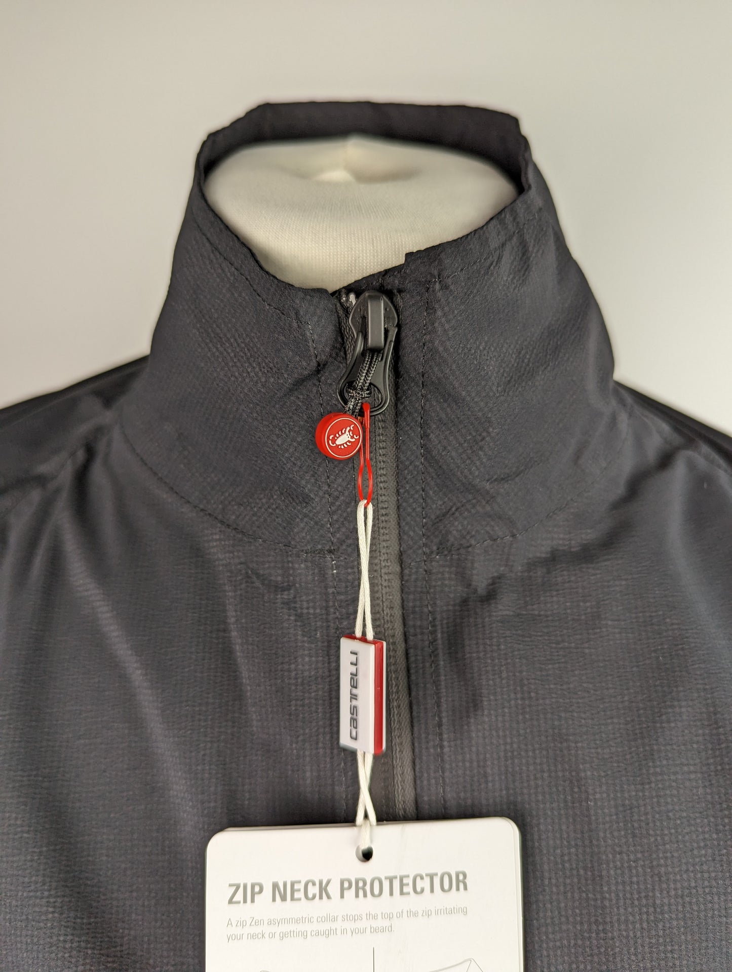 Castelli Mens Emergency 2 Rain Jacket - Black