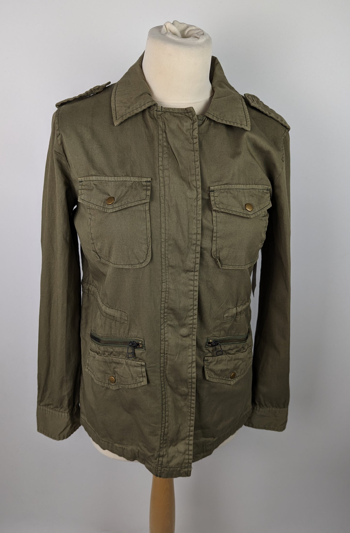 VELVET BY GRAHAM & SPENCER Army Jacket - Green